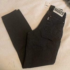 NWT: Ragged Priest Back Slash Mom Jeans